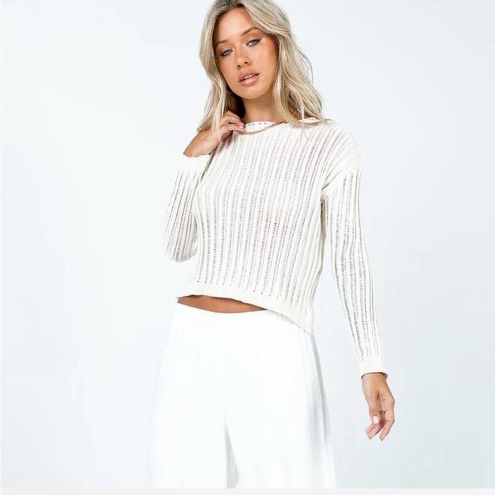 princess polly cream sweater